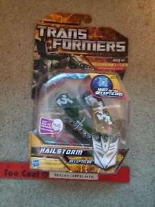 Transformers Hunt For The Decepticons HFTD Deluxe Class Hailstorm New - Picture 1 of 2