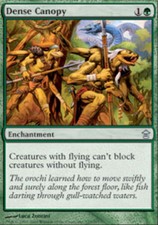 1x Dense Canopy MTG Saviors of Kamigawa NM Magic Regular