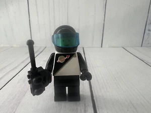 Lego Futuron Minifigura Negra Espacio Clásico ~ Juegos #6703 6810 6885 sp013 De Colección - Imagen 1 de 9