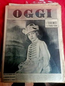 Rivista Settimanale OGGI Anno 1951 Lotto di 3 numeri In Ottime Condizioni - Picture 1 of 3