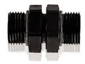 Aeroflow AF929-10-08BLK -10 ORB Swivel to -8 ORB Black Full Swivel - Picture 1 of 4