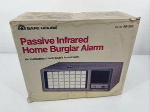 Safe House Radio Shack Passive Infrared Home Burglar Alarm 49-308 New Old Stock - Picture 1 of 4