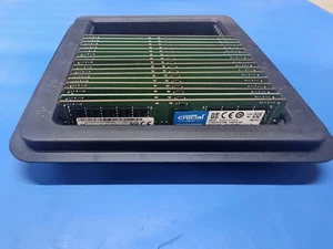 16 pack Crucial CT32G4RFD4266-2G6E1 Micron MTA36ASF4G72PZ-2G6E1 32GB PC4-2666 - Zdjęcie 1 z 5