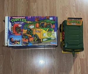 Vintage 1989 Teenage Mutant Ninja Turtles TMNT Party Wagon Van unvollständig mit Box - Bild 1 von 12