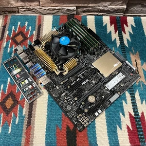 ASUS Z97-WS ATX Płyta główna Combo •Core i7-4790K •32GB RAM •256GB SSD W10P COA - Zdjęcie 1 z 13