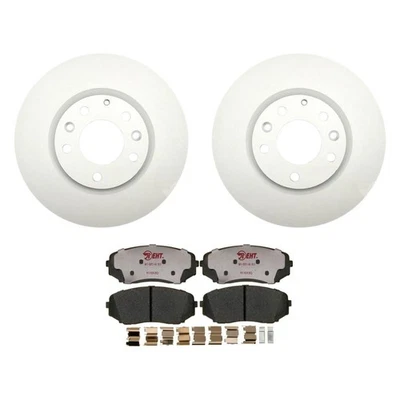For Mazda CX-7 07-12 Raybestos Element3 Plain Front Brake Kit w Hybrid Pads Foto 1 de 4