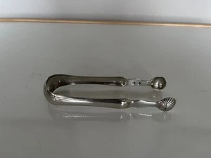 PAAR GROSSE STERLINGSILBER ZANGEN 42 G - 5,75 ZOLL (WILLIAM AULD 1780-1814) - Bild 1 von 4