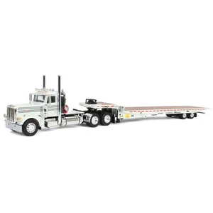 Remolque Peterbilt 389 cabina corta DCP 1/64 Landoll 440B eje viajero 60-2038 - Imagen 1 de 7