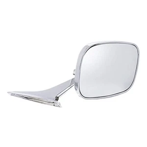 110295 Rectangular Exterior Mirror With Convex Mirror Glass For 1968-72 Chevy - Picture 1 of 6
