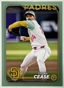 2024 Topps Japan Edition Dylan Cease Jade Green /75 San Diego Padres #152 - Bild 1 von 2