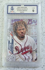 2020 Topps Update Ronald Acuna Jr Image Variation Sp Mgc 10 Baseball Card - Picture 1 of 1