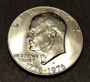 Moneda Ike 1976-D Eisenhower dólar bicentenario tipo 1 BU sin circular - Imagen 1 de 3