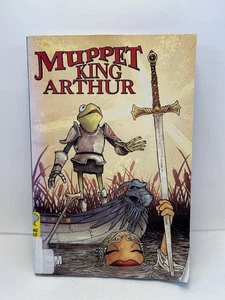 Muppet King Arthur Graphic Novel Youth Fiction Book Juvenile Disney Ex-Library - Picture 1 of 5