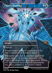 MTG - (Borderless) UGIN'S BINDING - Modern Horizons 3 (M) - Picture 1 of 1