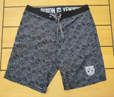 Boardshorts Dixxon Yewwww para hombre 34 negro trabajo duro Foto 1 de 4