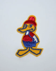 Patch animale cartone animato anatra divertente vintage NOS anni 70 - Foto 1 di 1