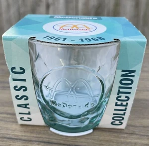 McDonalds 2022 CLASSIC GLASS tumbler COLLECTION Green 1961-1968 - Picture 1 of 3