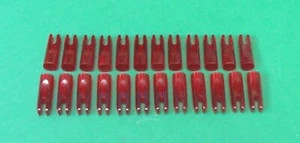 AAE Arizona Archery Enterprises PlastiNocks - 9/32" Ruby Red - 2 Dozen - Picture 1 of 1