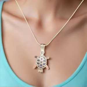 Medallón Collar de Vidrio de Mar Collares de Joyería de Vidrio de Mar ¡12 Estilos! - Imagen 1 de 13
