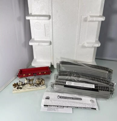 Hawthorn Village Disney Mickey Christmas Years 1920s Gondola Car, On30 w/ Tracks - Image 1 of 4