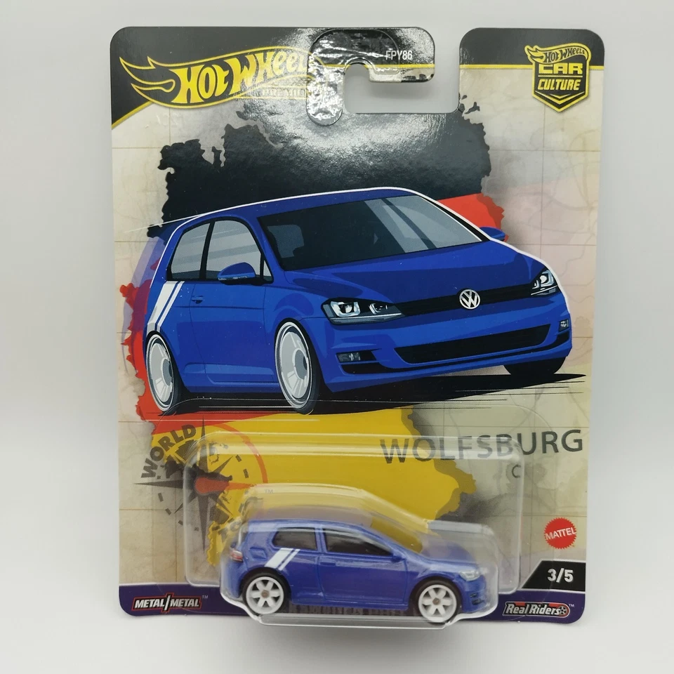 ★ VOLKSWAGEN GOLF MK7 - HOT WHEELS CAR CULTURE 2024 WORLD TOUR - HRV79