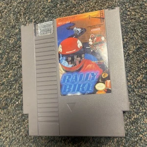 Cartridge Only ~ RALLY BIKE (Nintendo Entertainment System, 1990) NES Cart - Picture 1 of 4