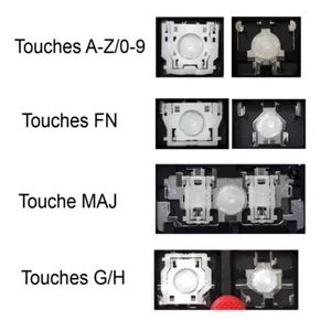 Touche de Clavier Français pour LENOVO ThinkPad P15v / T15p - Afbeelding 1 van 3