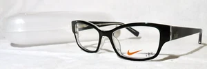 Nike 5527 NEW Eyewear, Black plastic 46-15-130 small kids eyeglass frame - Picture 1 of 10