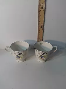 Nikko Geschirr Japan blau Pfingstrose 2er Set Tee-/Kaffeetassen ausverkauft - Bild 1 von 3