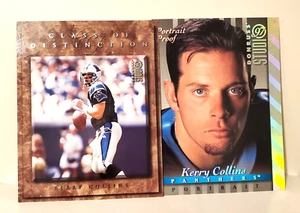 Tarjeta KERRY COLLINS, DONRUSS STUDIO CLASE DE DISTINCIÓN, 8"X10", #6, 28, NFL - Imagen 1 de 2