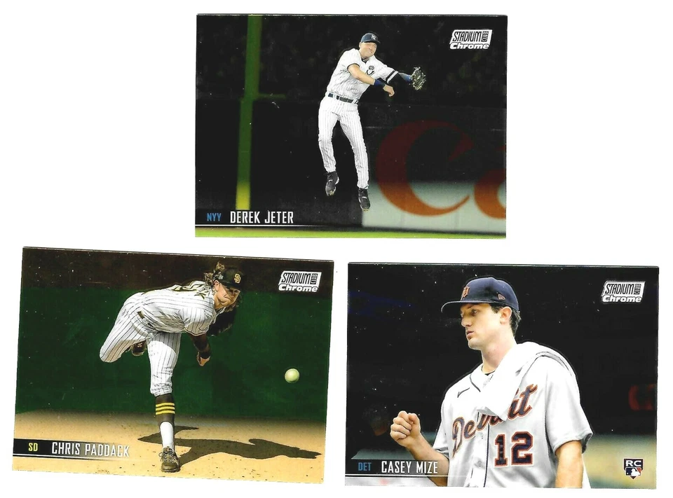 2021 Topps Stadium Club Chrome Vet & RCs First Half #1-200 ~ You Pick! - Image 1 of 1