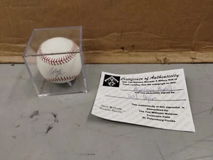JAKE ODORIZZI AUTOGRAPHED SIGNED BASEBALL IN CASE MLB HOLO RAYS TWINS ASTROS - Picture 1 of 4