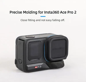 For Insta360 Ace Pro 2 Lens Protective Cover Silicone Lens Cap Accessory - Picture 1 of 9