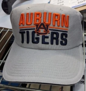 MÜTZE KAPPE AUBURN UNIVERSITY TIGERS LOGO VERSTELLBAR GEBOGENER SCHIRM NEU MIT ETIKETT - Bild 1 von 1