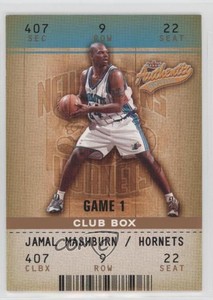 2002-03 Fleer Authentix Club Box /100 Jamal Mashburn #5