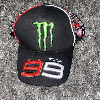 Кепка бейсболка регулируемая гоночная Honda 99 Jorge Lorenzo бейсболка Monster Energy - Изображение 1 из 4