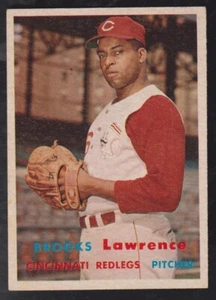 1957 TOPPS BASEBALL #64 BROOKS LAWRENCE NM **** FREE SHIPPING **** - Picture 1 of 1