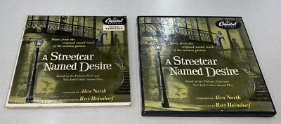 Streetcar Named Desire Alex North Marlon Brando Rare Box Set Double EP 1951 - Image 1 of 4