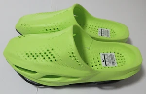 Nike X MMW 005 Slide Volt Men's Men's Green Sandals Size 10 - Picture 1 of 3