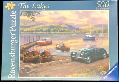 Ravensburger 500pc The Lakes 2006 Kevin Walsh Puzzle Rare - Image 1 of 3