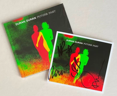 DURAN DURAN * FUTURE PAST * DELUXE 15 TRK CD w/ SIGNED ART CARD * BN! * MORE JOY - Image 1 of 4