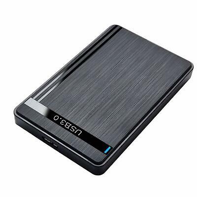 USB 3.0 SATA External Hard Drive Case 2.5 Inch Enclosure Caddy HDD SSD Black • 5.99£