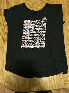 Adidas Unisex Kids Shirt Size 7-8 - Picture 1 of 7