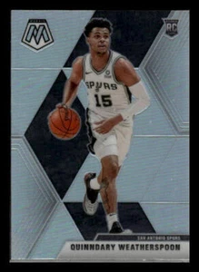 2019-20 Panini Mosaic #204 Quinndary Weatherspoon Silver Prizm - Picture 1 of 2