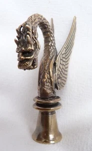 Miniatur Drache Petschaft? Pfeifenstopfer? BRONZE? Messing ? - Picture 1 of 12