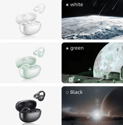 iKF Moon Shadow True Wireless Ear Clip Bluetooth Headphones - Image 1 of 4