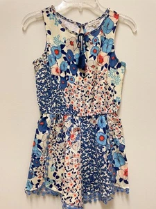 Girls Copper Key overall one piece romper size S EUC combined SH - Picture 1 of 4