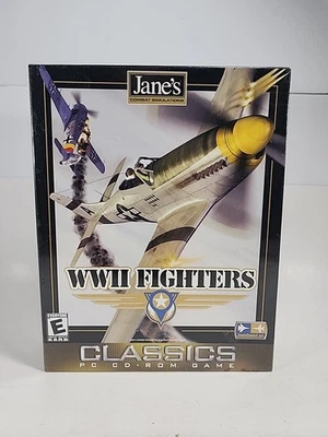 Jane's Combat PC Game WWII Fighters Video Game CD Rom NIB Sealed WINDOWS 95 / 98 - Image 1 of 4