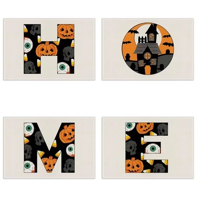 12x18 Inch Linen Placemats Set of 4 for Kitchen Dining and For Party Table Use - Image 1 of 4