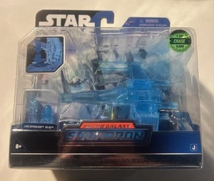 Star Wars Micro Galaxy Squadron Luke Skywalker's X-Wing Holograma #0114 Chase - Imagen 1 de 9